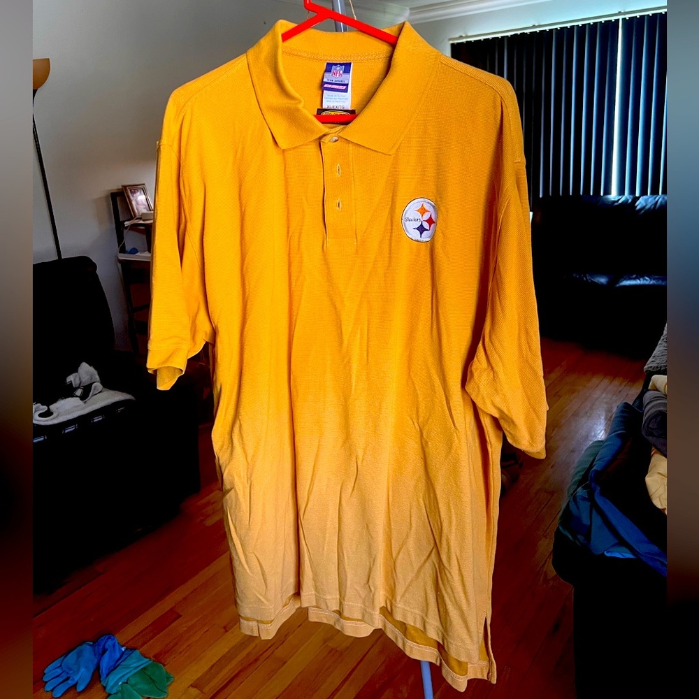 Men’s nfl xl Steelers polo